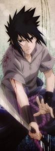 naruto shippuuden blood uchiha sasuke wallpaper preview
