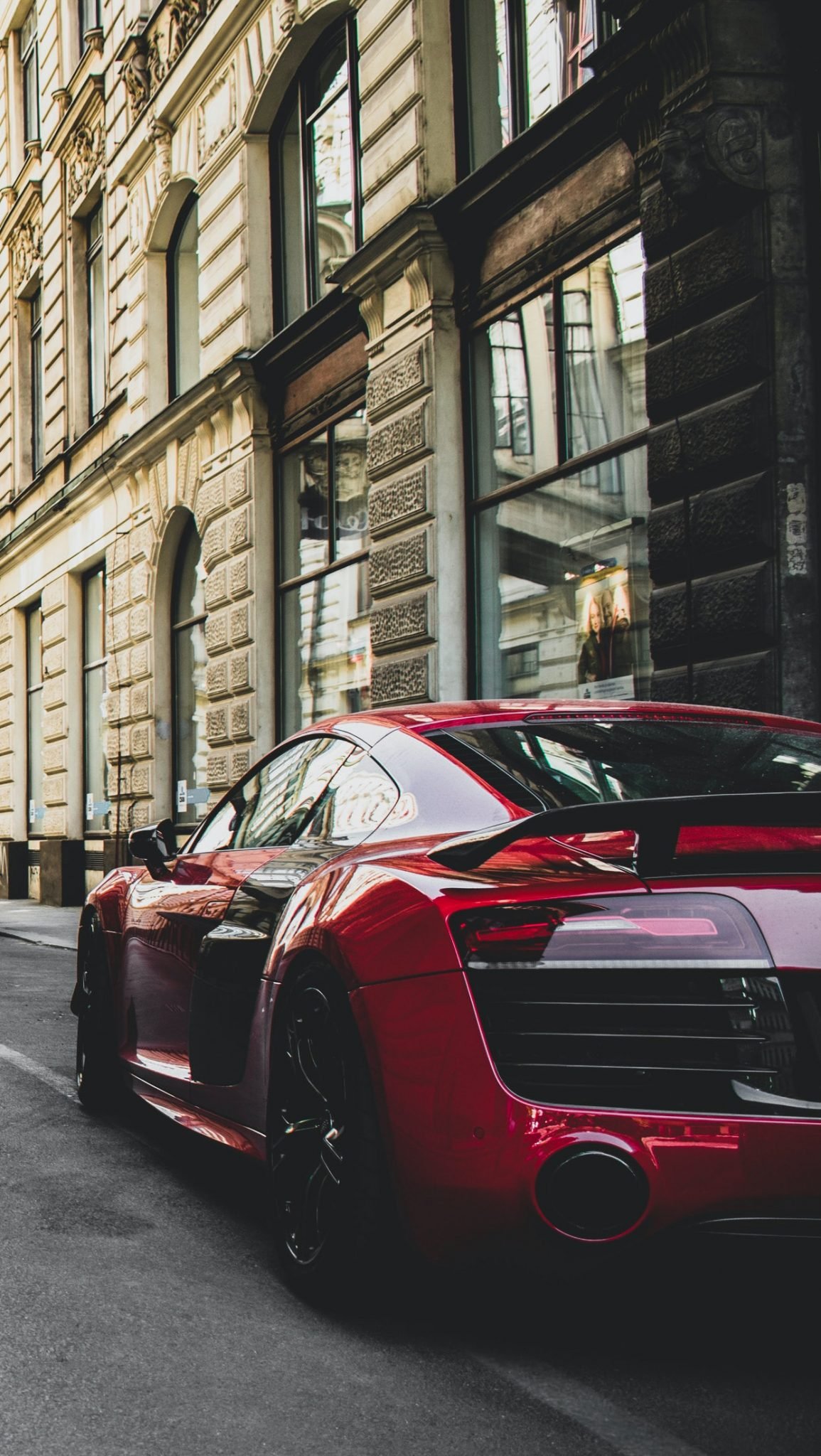 Red and black audi r8 wallpaper - WallpapersUpdate