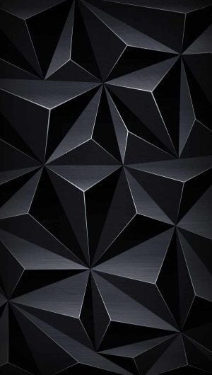 3D Triangles iPhone 13 wallpaper