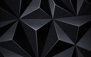 3D Triangles iPhone 13 wallpaper