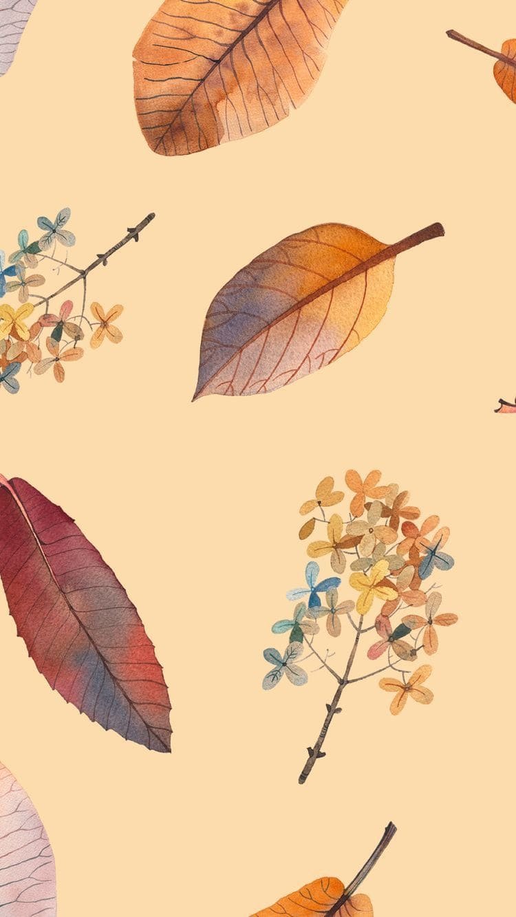4 Super Cute Autumn Wallpapers for iPhone 13 pro