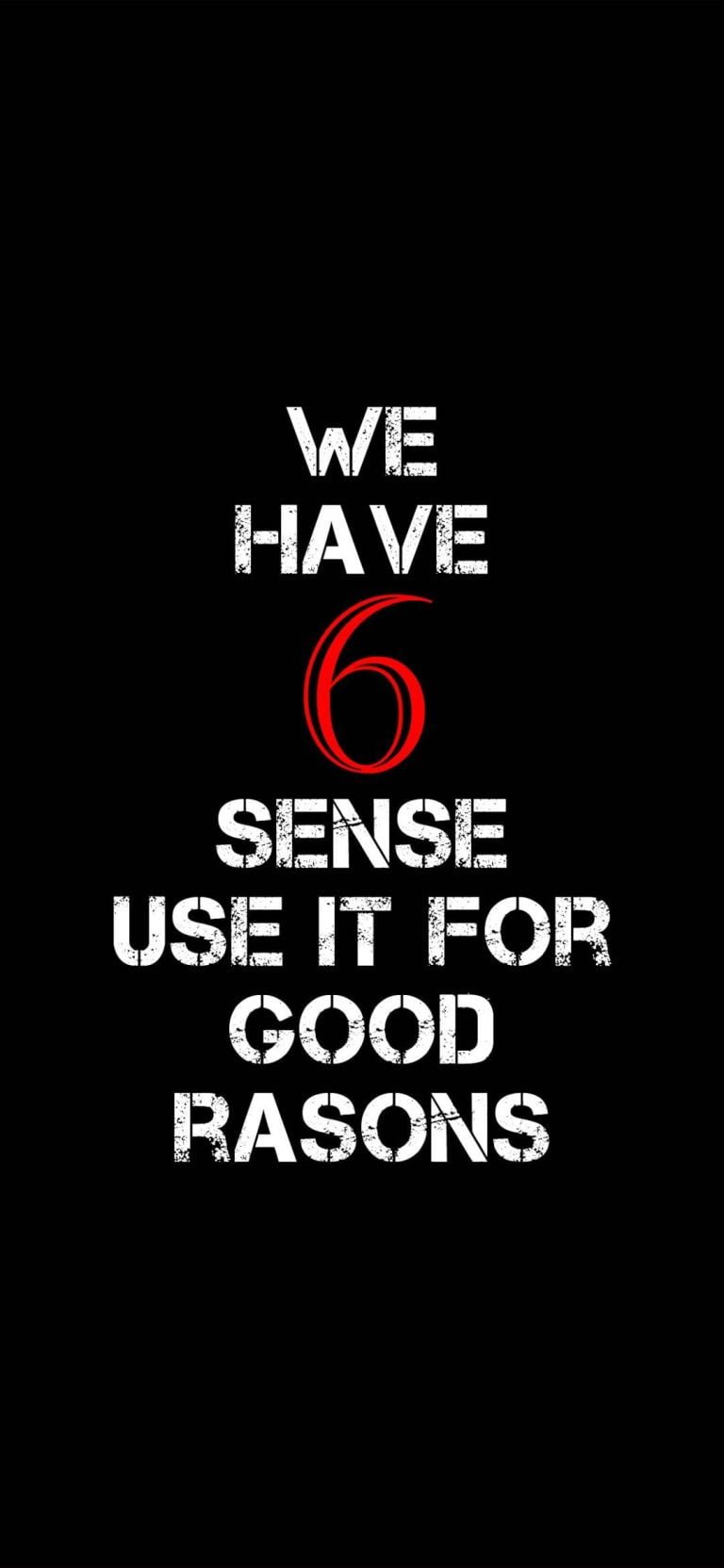 6 Sense Wallpaper for iPhone