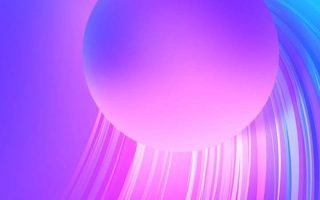 Abstract Balls iPhone Wallpaper