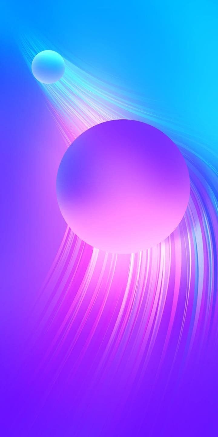 Abstract Balls iPhone Wallpaper