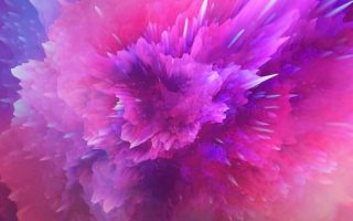 Abstract Color Smoke iPhone Wallpaper