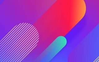 Abstract Colours Art iPhone Wallpaper