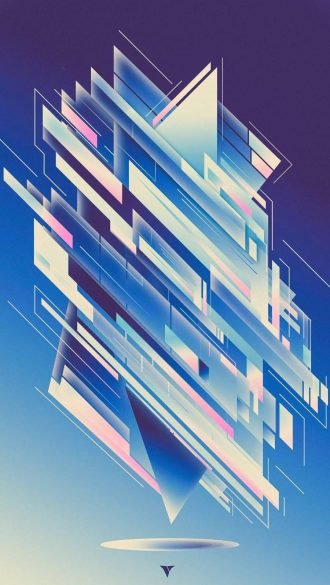 Abstract Design iPhone Wallpaper 1