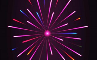 Abstract Fireworks iPhone Wallpaper scaled