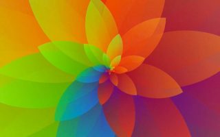 Abstract Flower iPhone Wallpaper