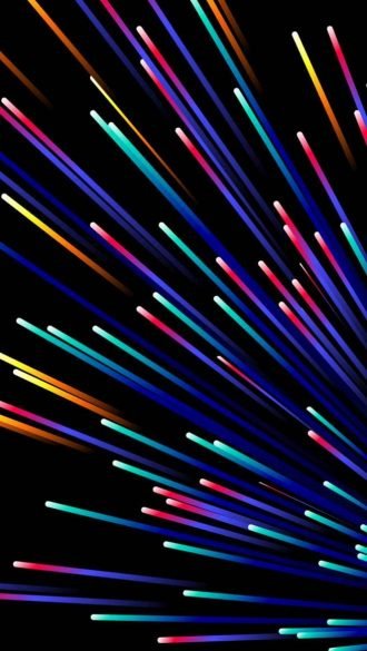 Abstract Optical Fiber Cables iPhone Wallpaper