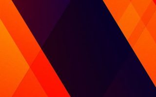 Abstract Pattern Digital Art Orange iPhone Wallpaper