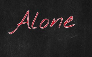 Alone iPhone Wallpaper