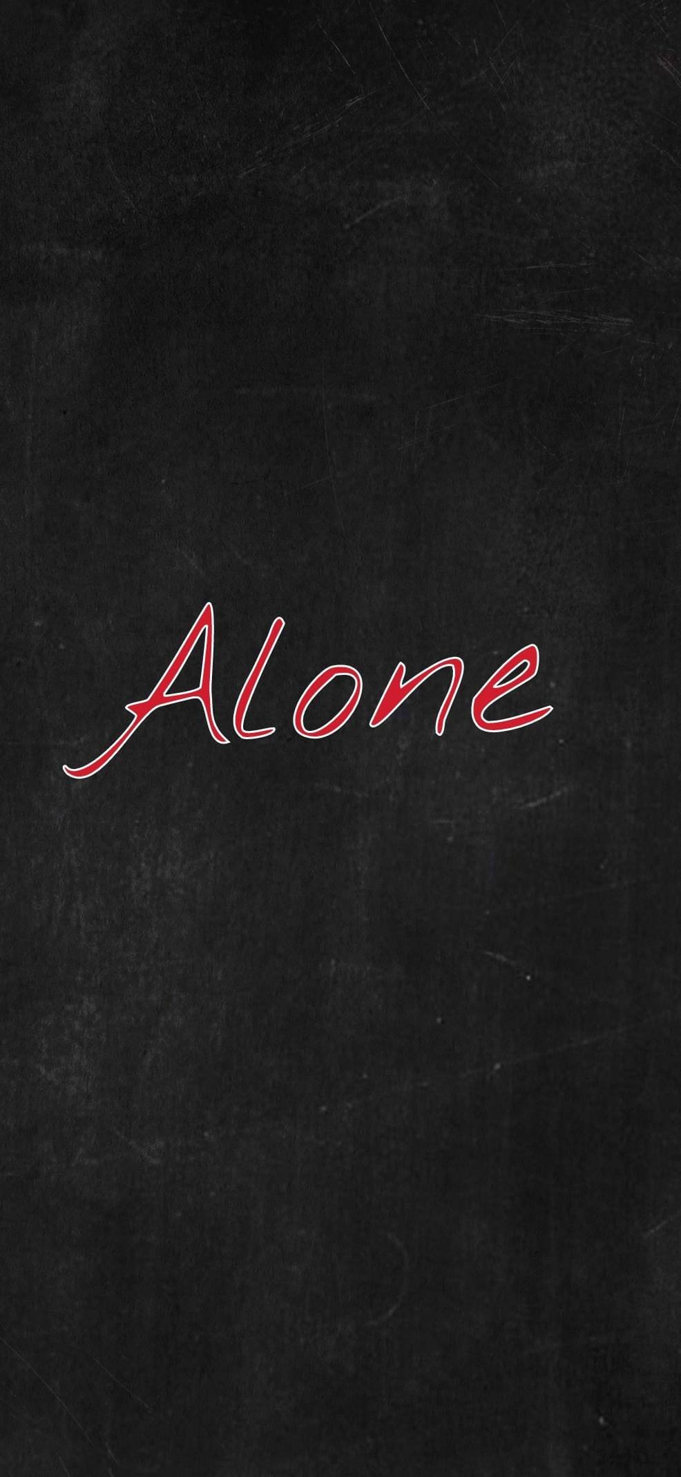 Alone iPhone Wallpaper