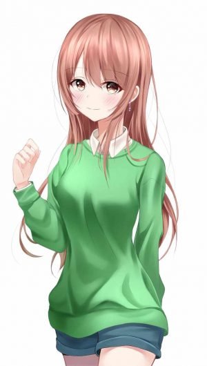 Anime Girl in Shorts
