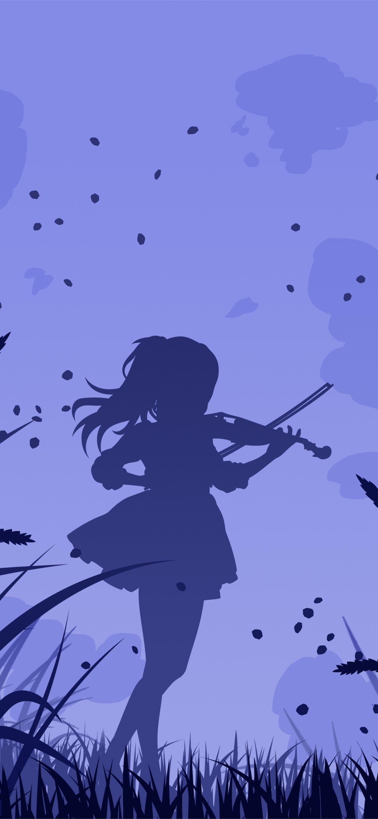 Anime-Your-Lie-In-April iphone wallpaper