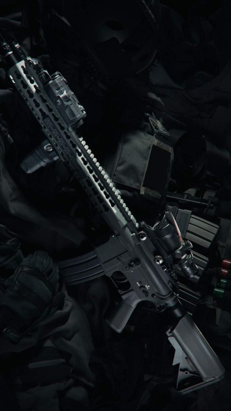 Assault Rifle CAR wallpaper iphone