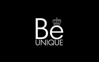 Be Unique Motivational Wallpaper