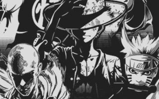 Black One Piece on Dog 4k wallpaper 1