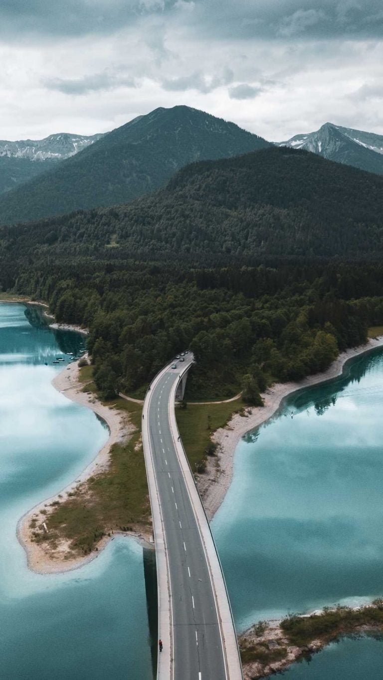 Bridge Road Island Wallpaper 1080x1920 1