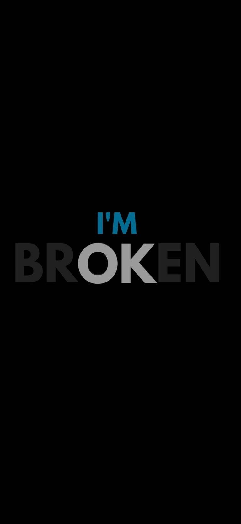 Broken Heart Wallpaper 1080x2340 1