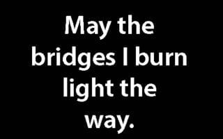 Burning Bridges Wallpaper 1080x2340 1
