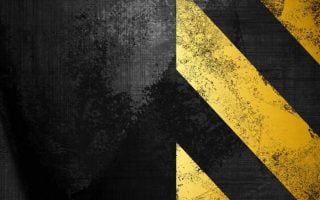 Caution iPhone Wallpaper