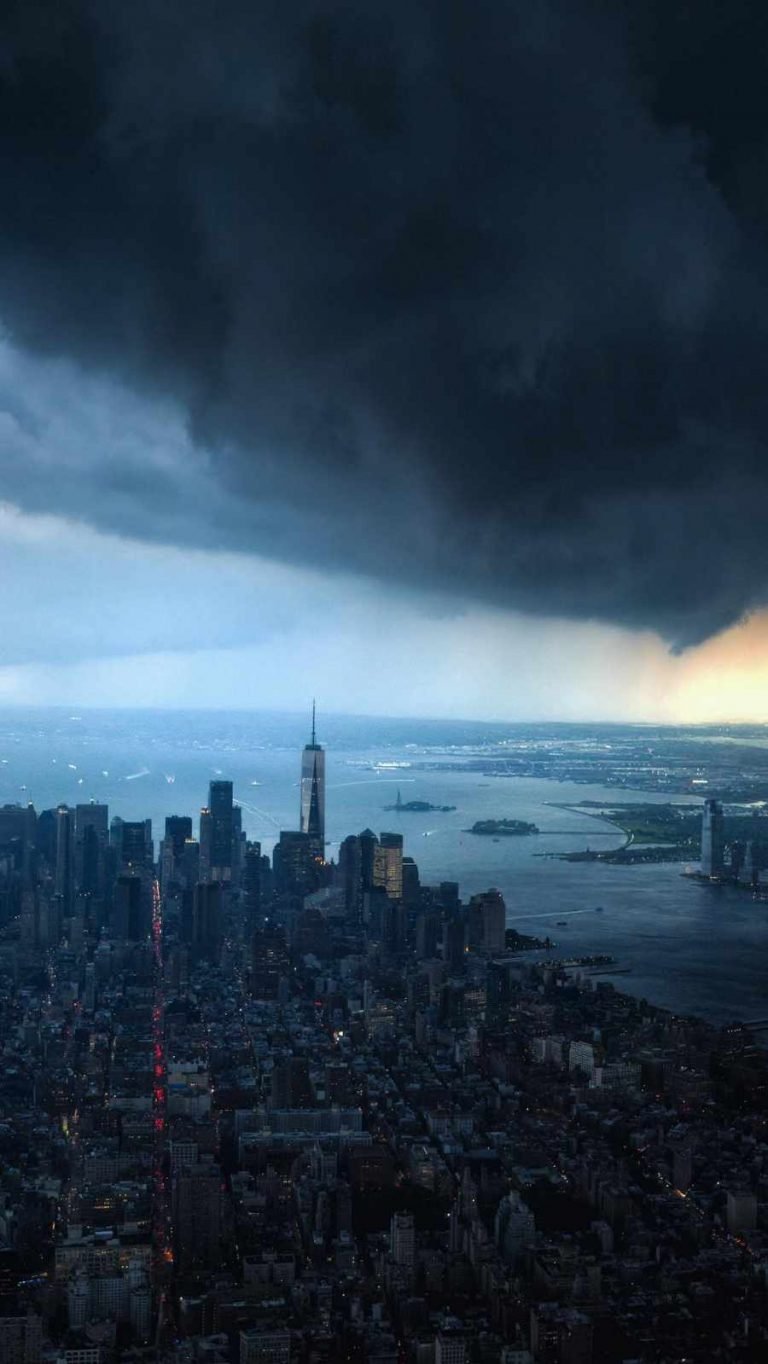 Cloudy New York City