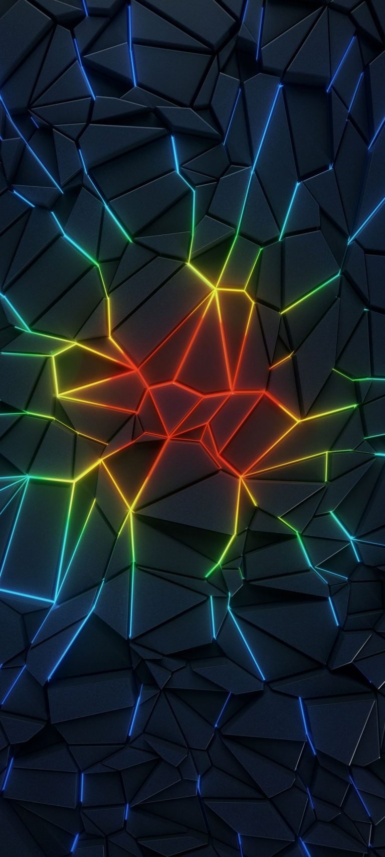 Colorful Splash Phone Wallpaper HD 2