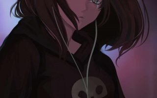 Crying Girl Anime