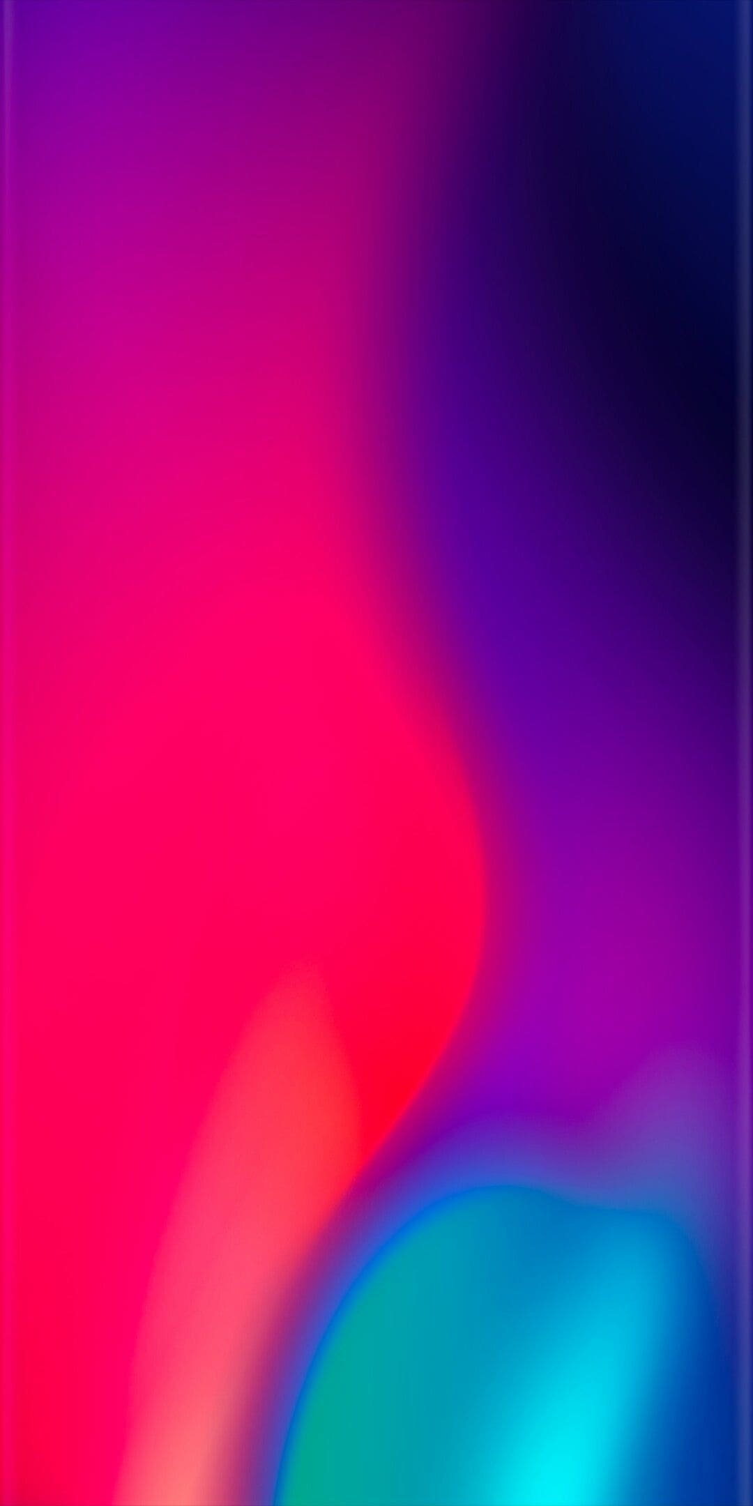 Curve Edge Colours iPhone Wallpaper
