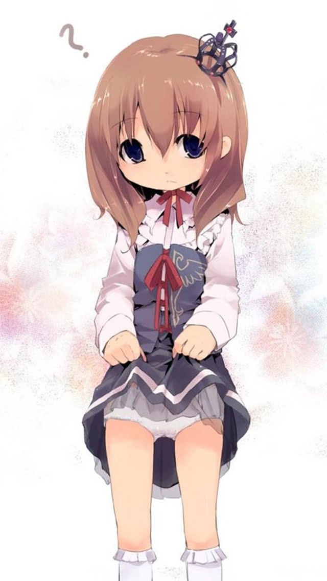 Cute Anime Girl iphone wallpaper 1
