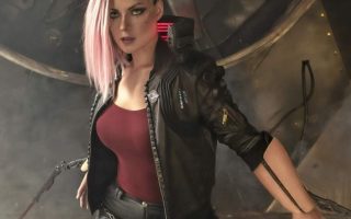 Cyberpunk 2077 Girl iPhone Wallpaper