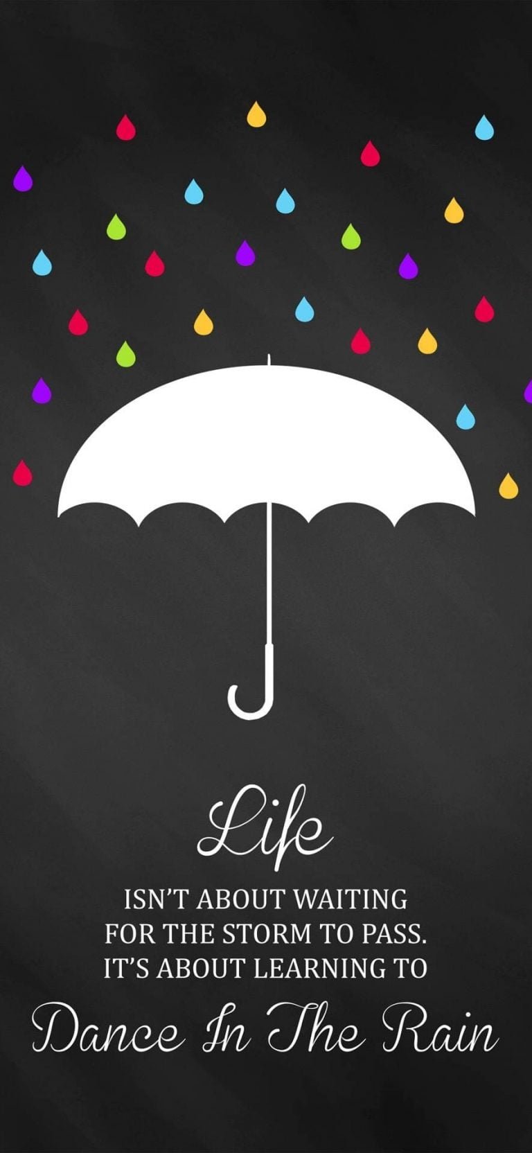 Dance In Rain Wallpaper iPhone