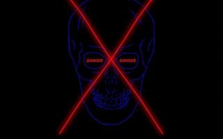 Danger Skull wallpaper iphone 13