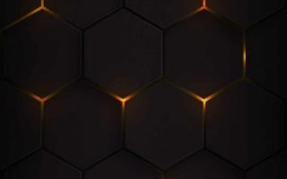 Dark Hexagon Lights