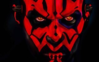 Dark maul iPhone Wallpaper