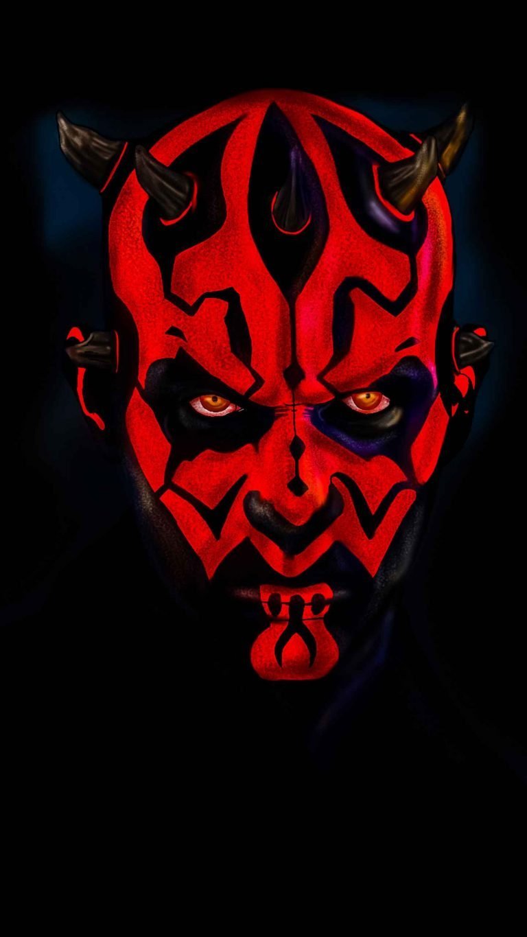 Dark maul iPhone Wallpaper