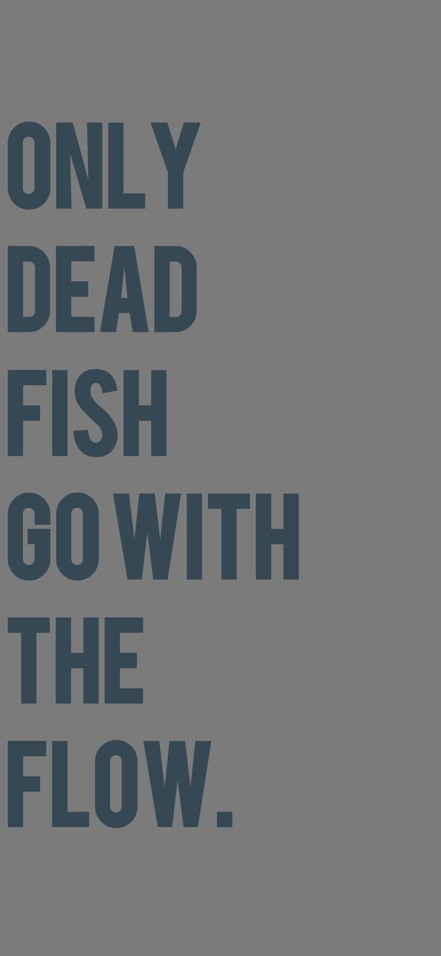 Dead Fish Wallpaper 886x1920 1