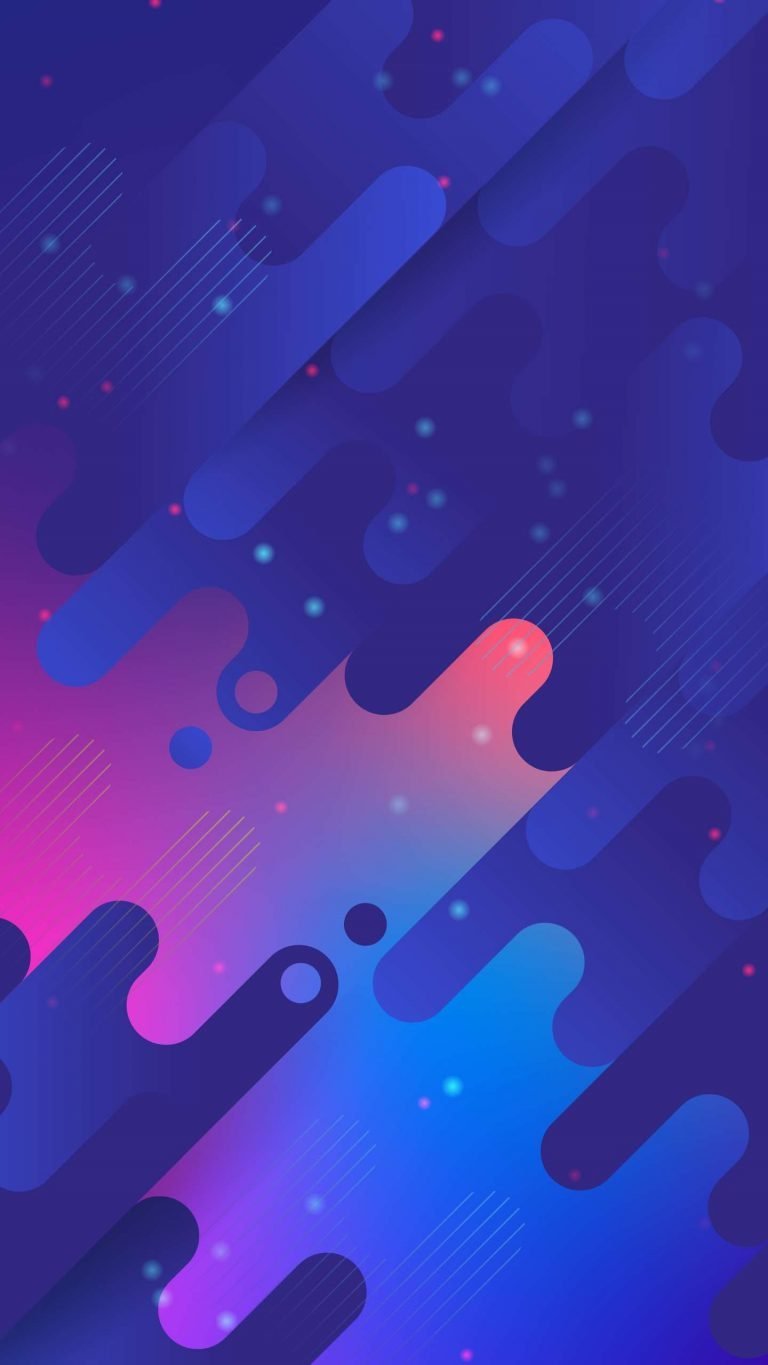 Digital Abstract Art iPhone Wallpaper