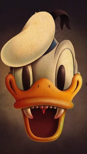 Donald Duck Halloween iPhone Wallpaper