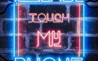 Dont Touch My Phone Neon Warning wallpapers iphone