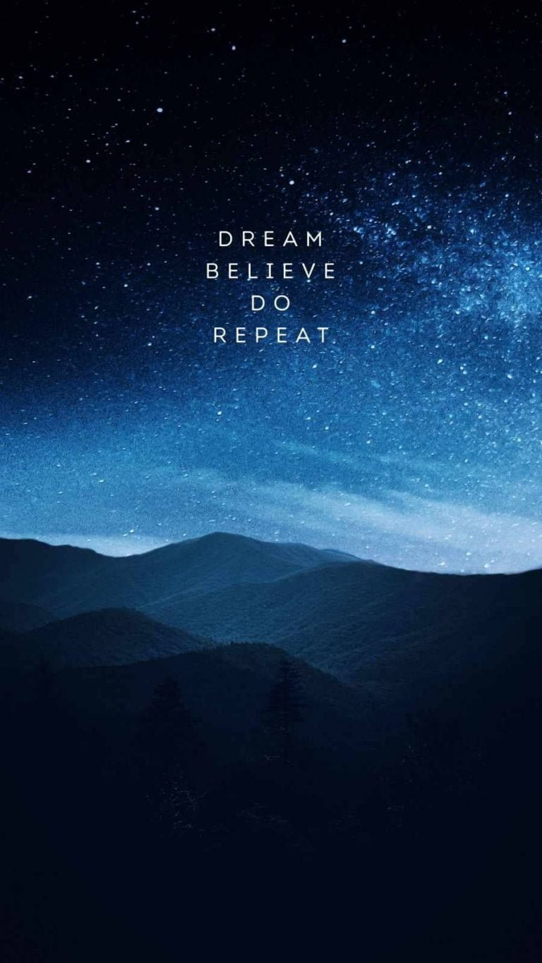 Dream Quote wallpapers iphone