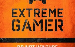 Extreme Gamer iPhone Wallpaper