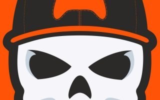 Gamer Skull iPhone Wallpaper