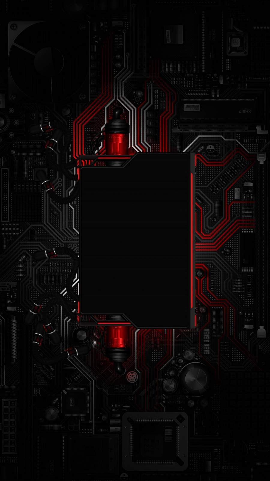 Gaming Motherboard iPhone Wallpaper