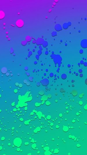 Gradient Color Splash Phone Wallpaper HD
