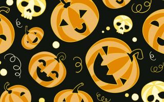 Halloween Funny Pumpkins iPhone Wallpaper