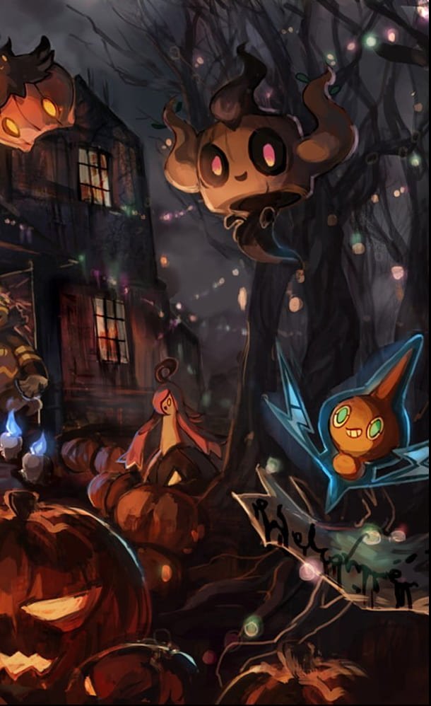 Halloween HD Wallpaper 07 art pumpkin jack o lantern