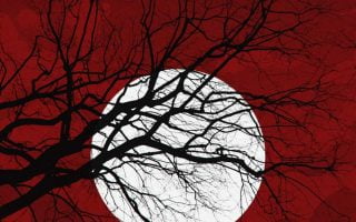 Halloween Night Moon Wallpaper for iPhone