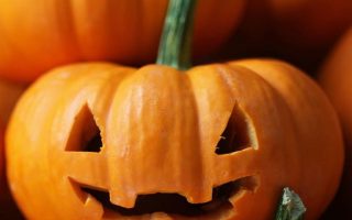 Halloween lantern pumpkin